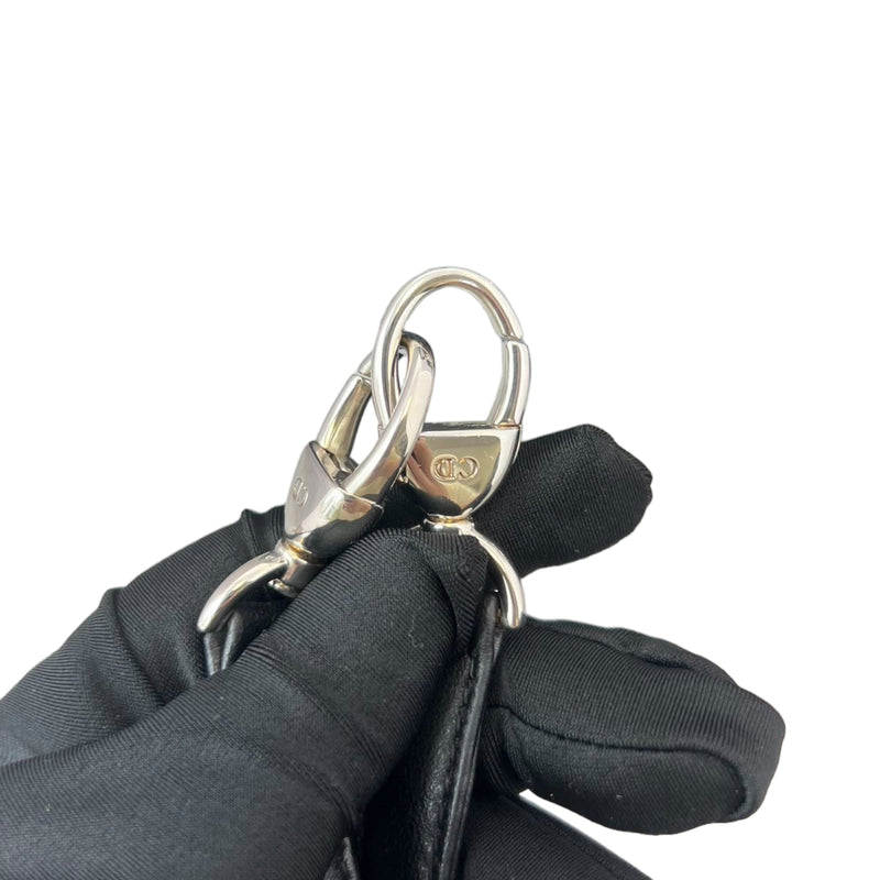Classic Lambskin Medium Lady Dior Black SHW