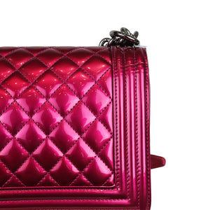 Old Medium Boy Patent Pink SHW