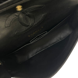 Classic Double Flap Caviar Medium Black GHW