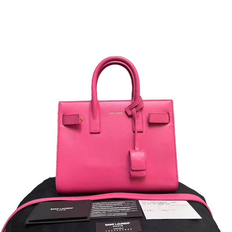 Classic Sac De Jour Nano Leather Pink GHW