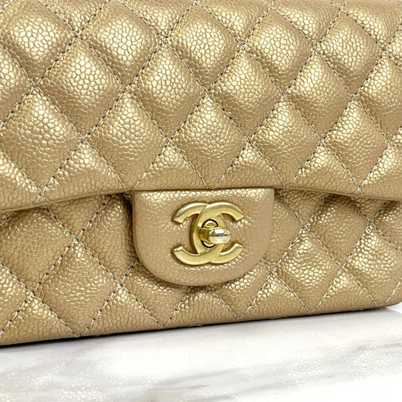 Chanel mini rectangular caviar best sale