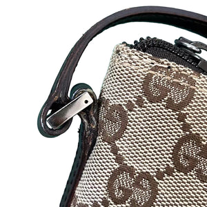 Vintage GG Monogram Purse Small Brown