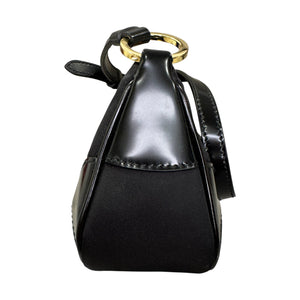 Re-Edition 2002 Medium Shoulder Soft Lux Calfskin Black GHW