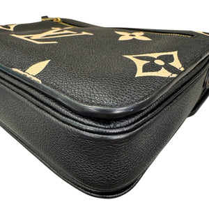 Giant Pochette Metis Empreinte Monogram Black Beige GHW