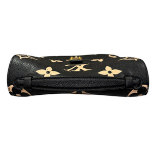 Giant Pochette Metis Empreinte Monogram Black Beige GHW