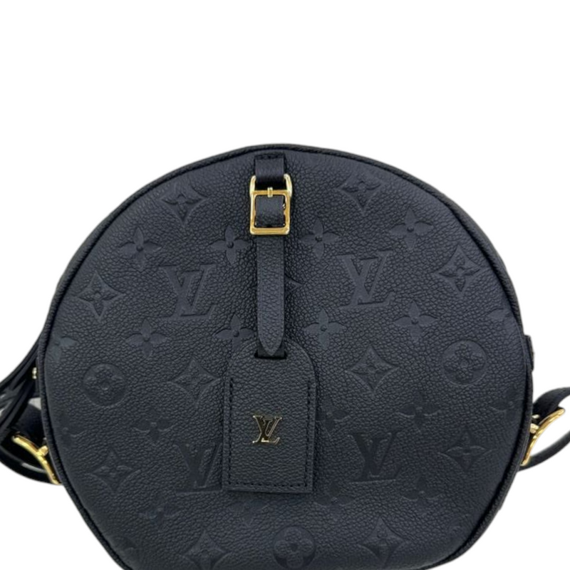 Boite Chapeau Souple MM Empreinte Black GHW
