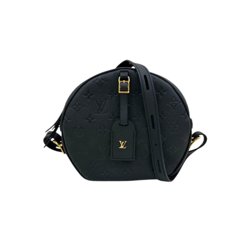 Boite Chapeau Souple MM Empreinte Black GHW
