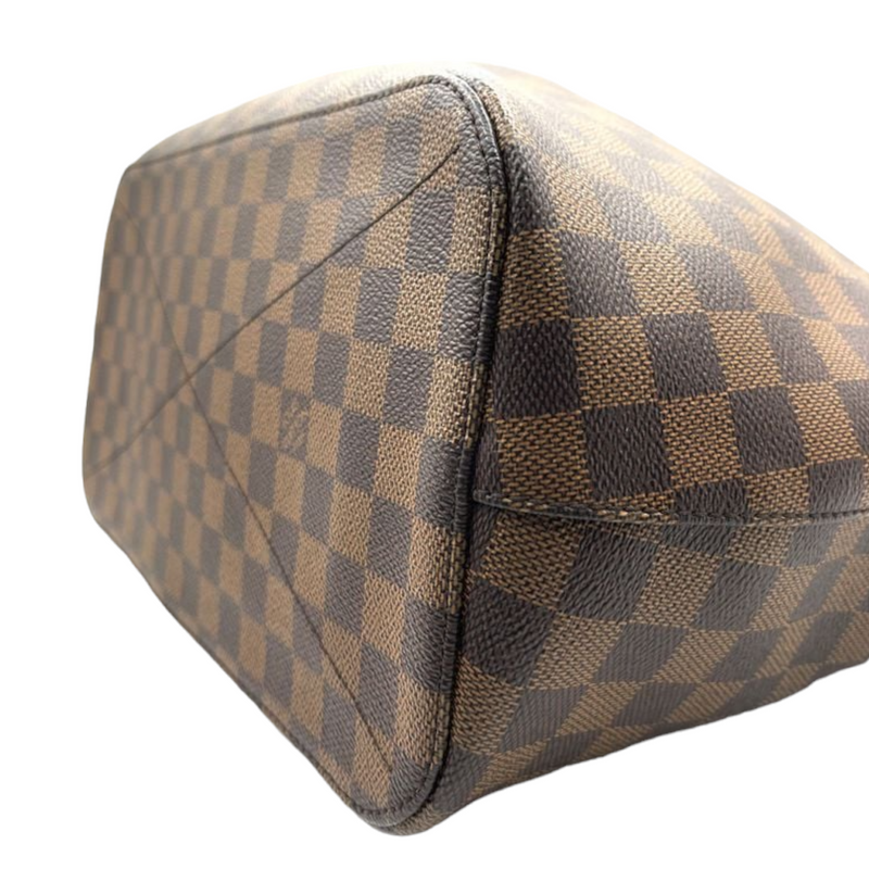Damier Ebene Siena MM PVC leather Brown 2WAY GHW