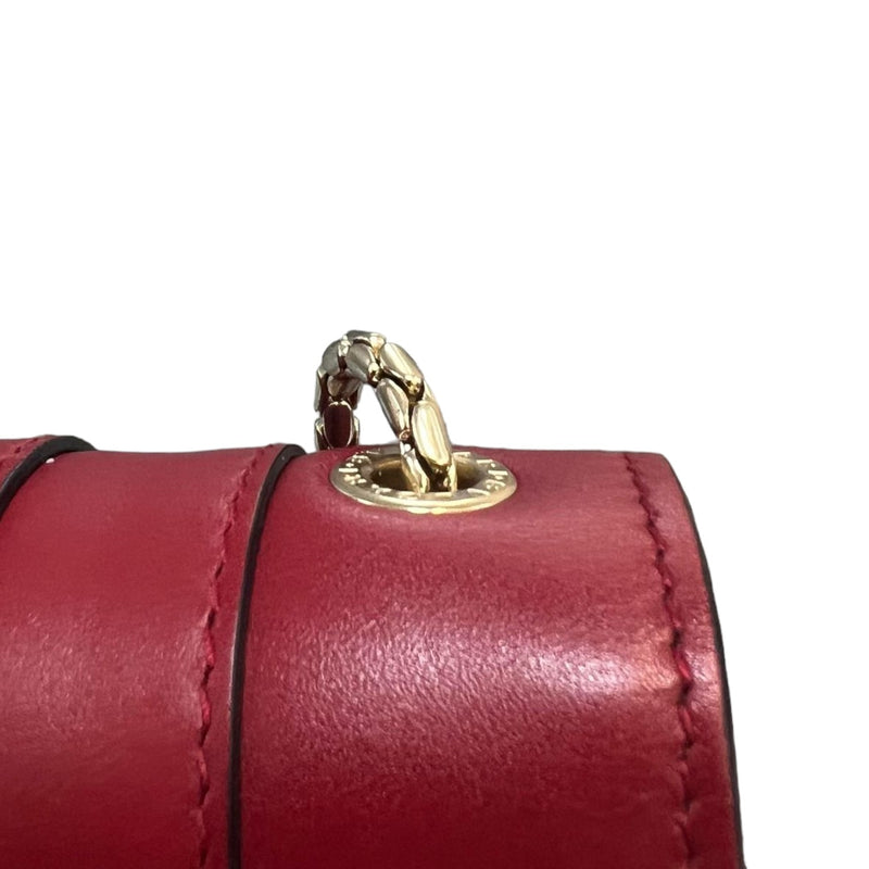 Serpenti Forever Crossbody Calfskin Ruby Red GHW