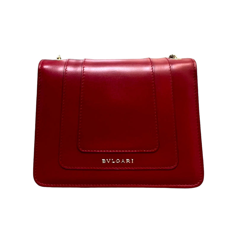 Serpenti Forever Crossbody Calfskin Ruby Red GHW