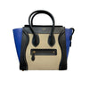 Micro Luggage Tote Grained Leather Beige RHW