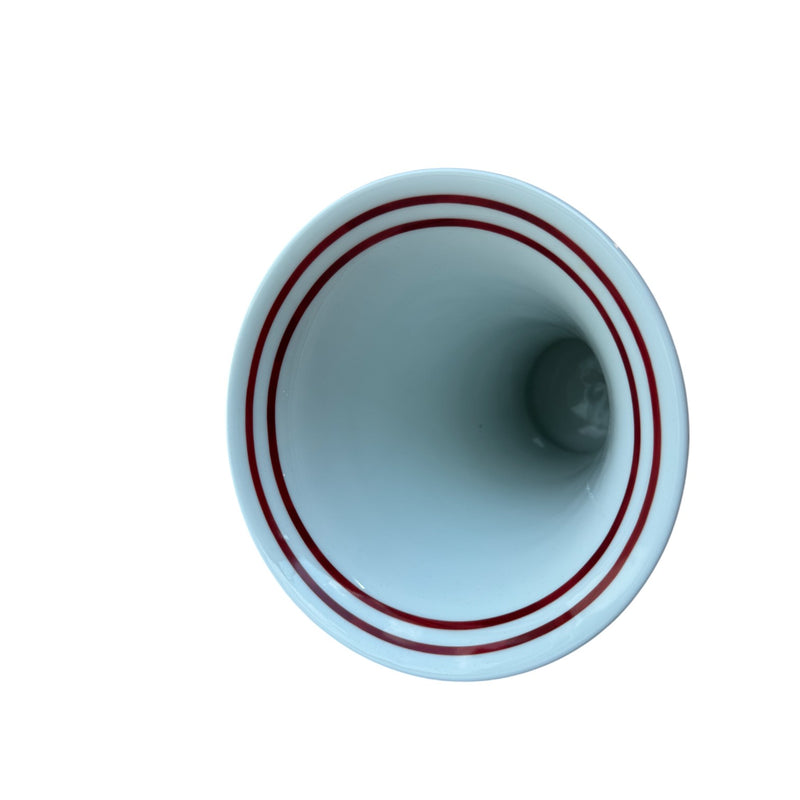 Balcon du Guadalquivir Vase Red and White