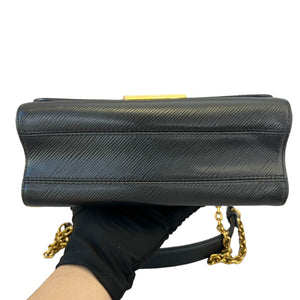 Epi Twist Shoulder Bag MM Black GHW