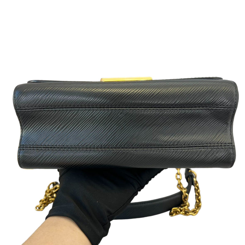 Epi Twist Shoulder Bag MM Black GHW