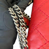 2.55 Reissue 227 Flap Aged Calfskin Embossed Logo Quilted Red RHW