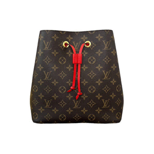 Neonoe MM Monogram Coquelicot Red GHW