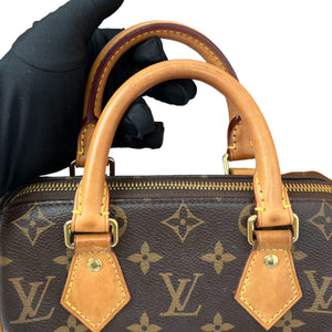 Speedy Bandouliere 20 Monogram Black GHW