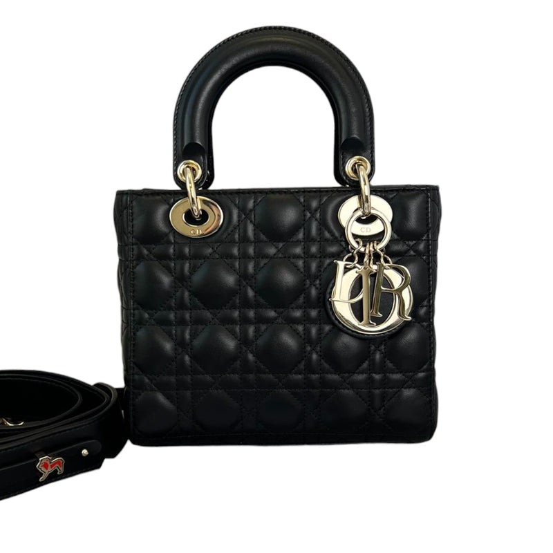 My ABCDior Lady Dior Small Lambskin Black GHW