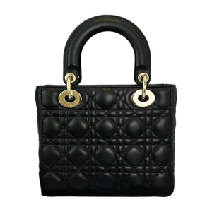 My ABCDior Lady Dior Small Lambskin Black GHW