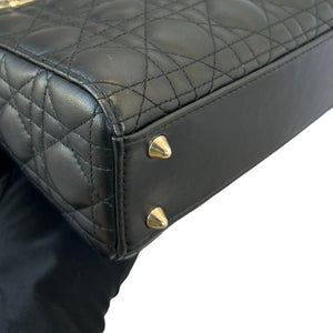 My ABCDior Lady Dior Small Lambskin Black GHW