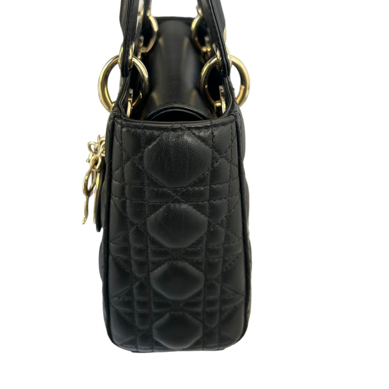 My ABCDior Lady Dior Small Lambskin Black GHW