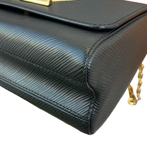 Twist MM Shoulder Bag Epi Black GHW