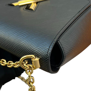 Twist MM Shoulder Bag Epi Black GHW