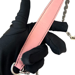 Chain Flower Twist WOC Shoulder Epi Pink SHW