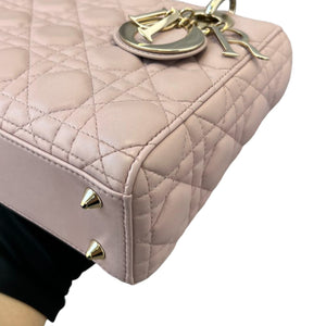 My ABC Dior Lady Dior Small Lambskin Pink GHW
