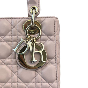 My ABC Dior Lady Dior Small Lambskin Pink GHW