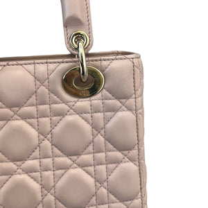 My ABC Dior Lady Dior Small Lambskin Pink GHW
