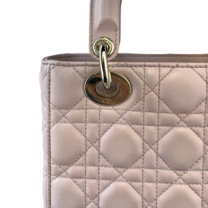 My ABC Dior Lady Dior Small Lambskin Pink GHW