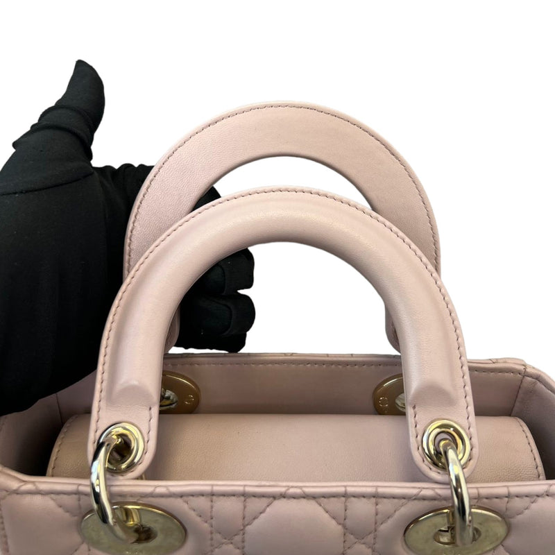 Christian Dior My ABC Dior Lady Dior Small Lambskin Pink GHW – Bag Religion