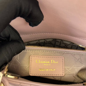 My ABC Dior Lady Dior Small Lambskin Pink GHW