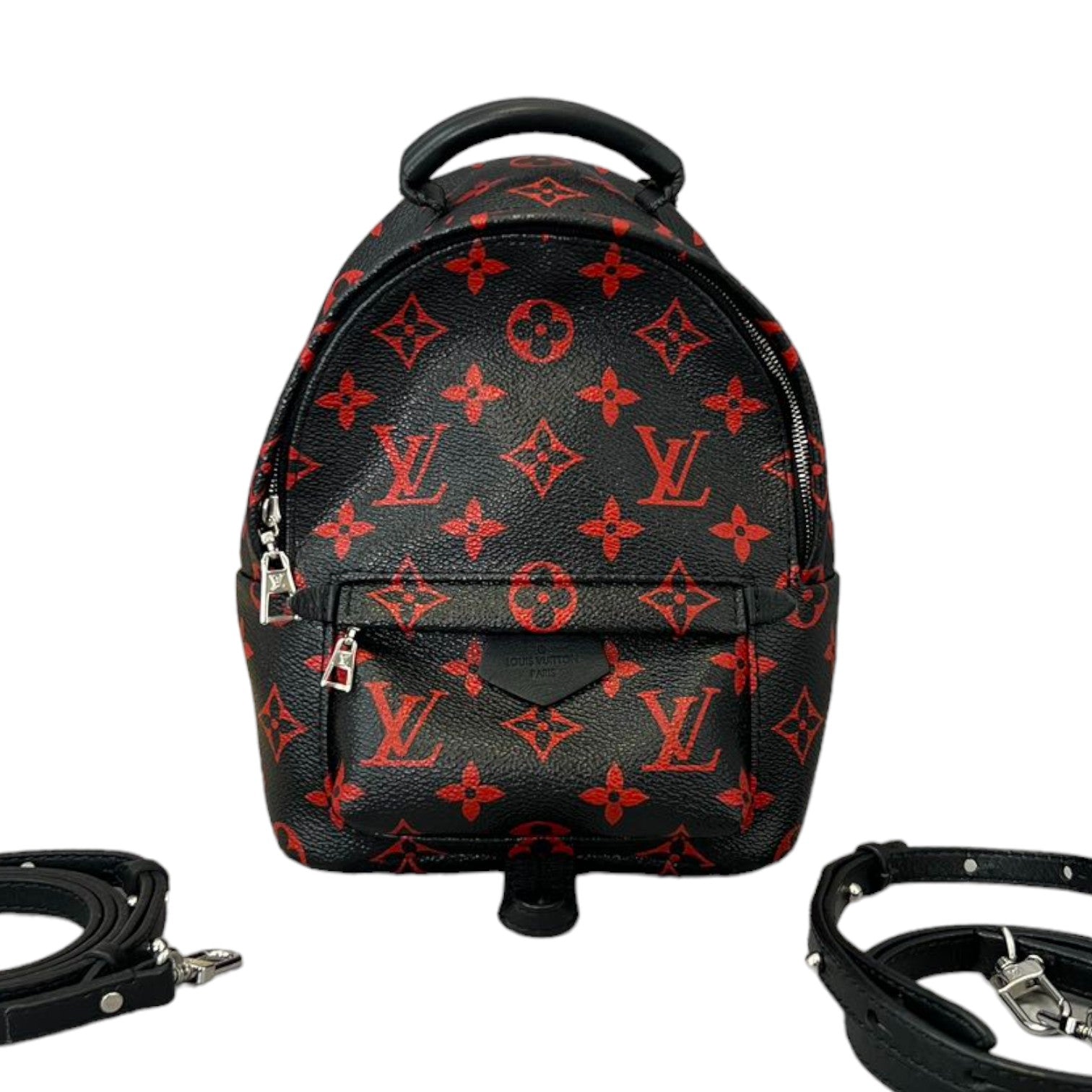 Louis Vuitton Palm Springs Backpack Mini Monogram Infrarouge SHW