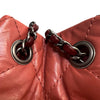Gabrielle Backpack Small Quilted Aged Calfskin Raspberry MHW