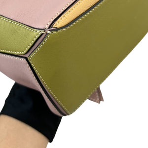 Small Puzzle Bag Calfskin Tricolor SHW