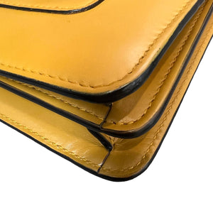 Serpenti Forever Medium Calfskin Yellow GHW