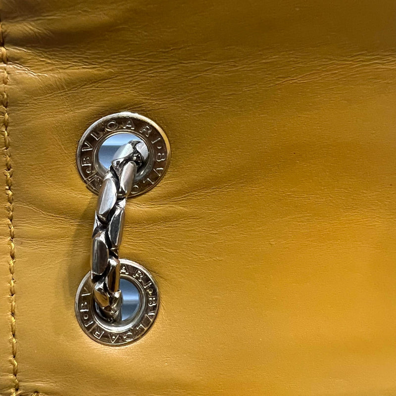 Serpenti Forever Medium Calfskin Yellow GHW