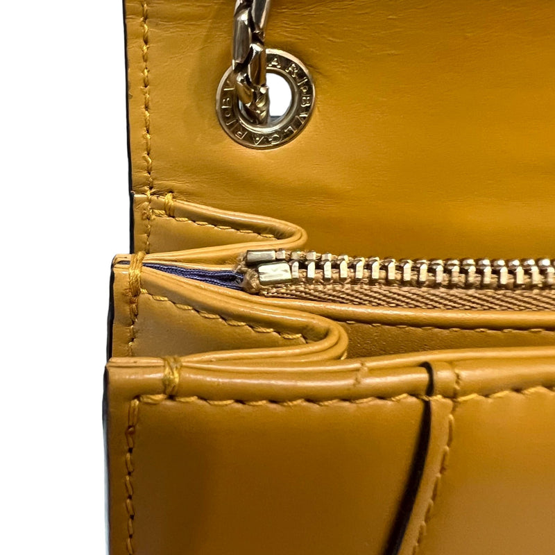 Serpenti Forever Medium Calfskin Yellow GHW