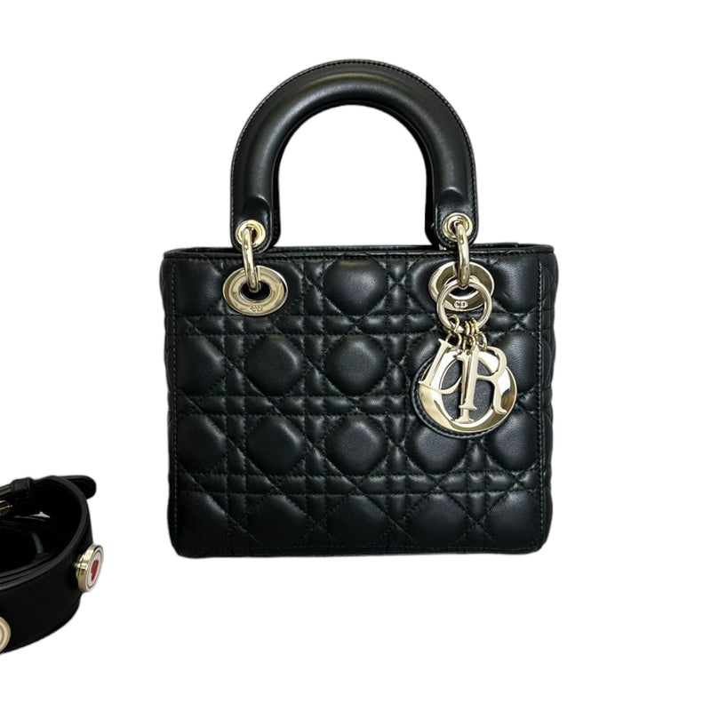 My ABCDior Lady Dior Lambskin Cannage Black GHW