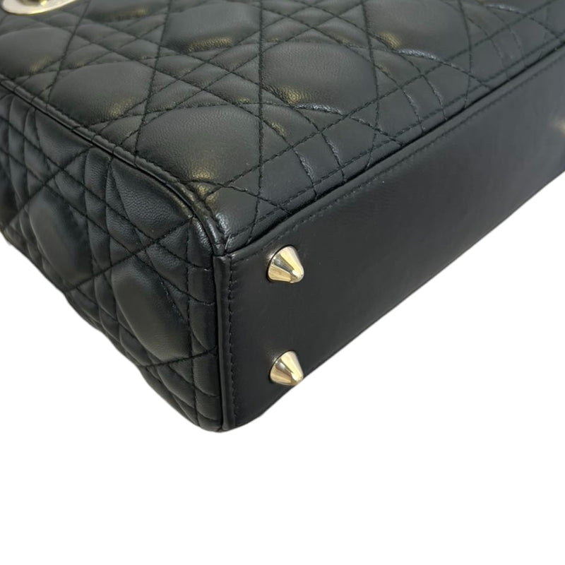 My ABCDior Lady Dior Lambskin Cannage Black GHW