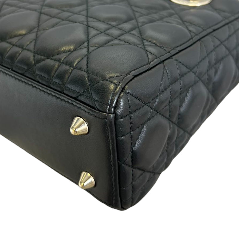 My ABCDior Lady Dior Lambskin Cannage Black GHW