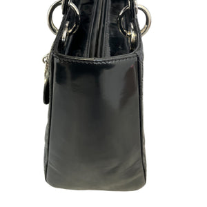 Lady Dior Medium Patent Cannage Black SHW
