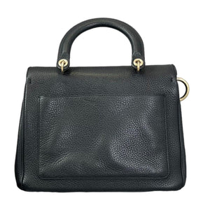 Be Dior Flap Small Bullcalf Black GHW