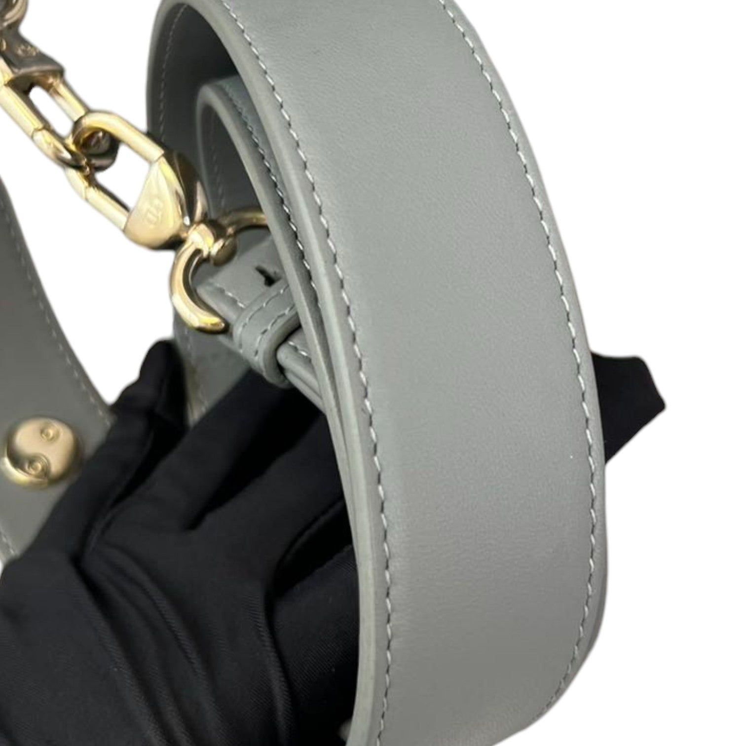 Christian Dior ABCDior Lady Dior Small Lambskin Leather Grey GHW