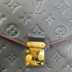 Pochette Metis Empreinte Blue GHW