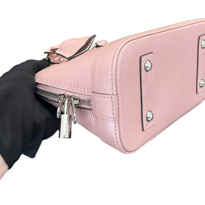 Alma BB Epi Leather Pink SHW