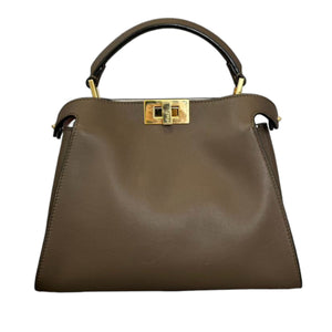 Peekaboo Iseeu Small Calfskin Leather Taupe GHW