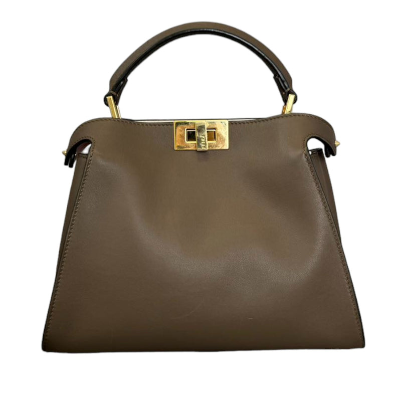Peekaboo Iseeu Small Calfskin Leather Taupe GHW